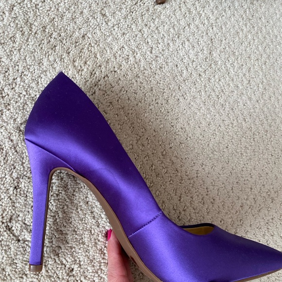 Satin Jessica Simpson pumps - Picture 4 of 4